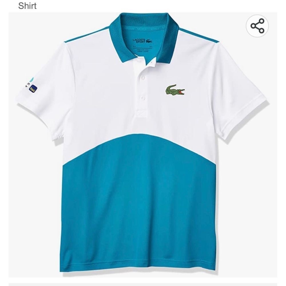 NWT Lacoste Tennis Polo Shirt MIAMI OPEN‎